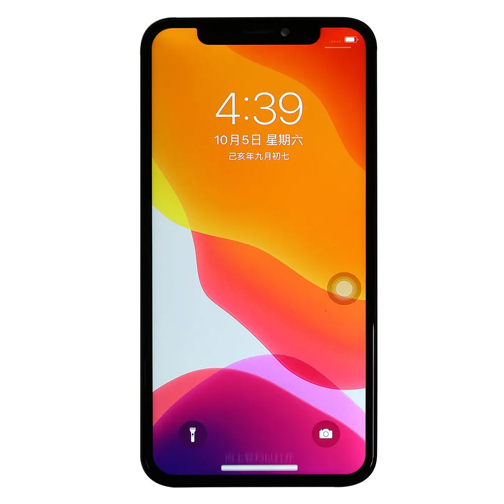 Класс AAA GX для iPhone X XR XS Max 11 OEM ЖК сенсорный экран OLED дисплей дигитайзер сборка Запасные части черный без насечки