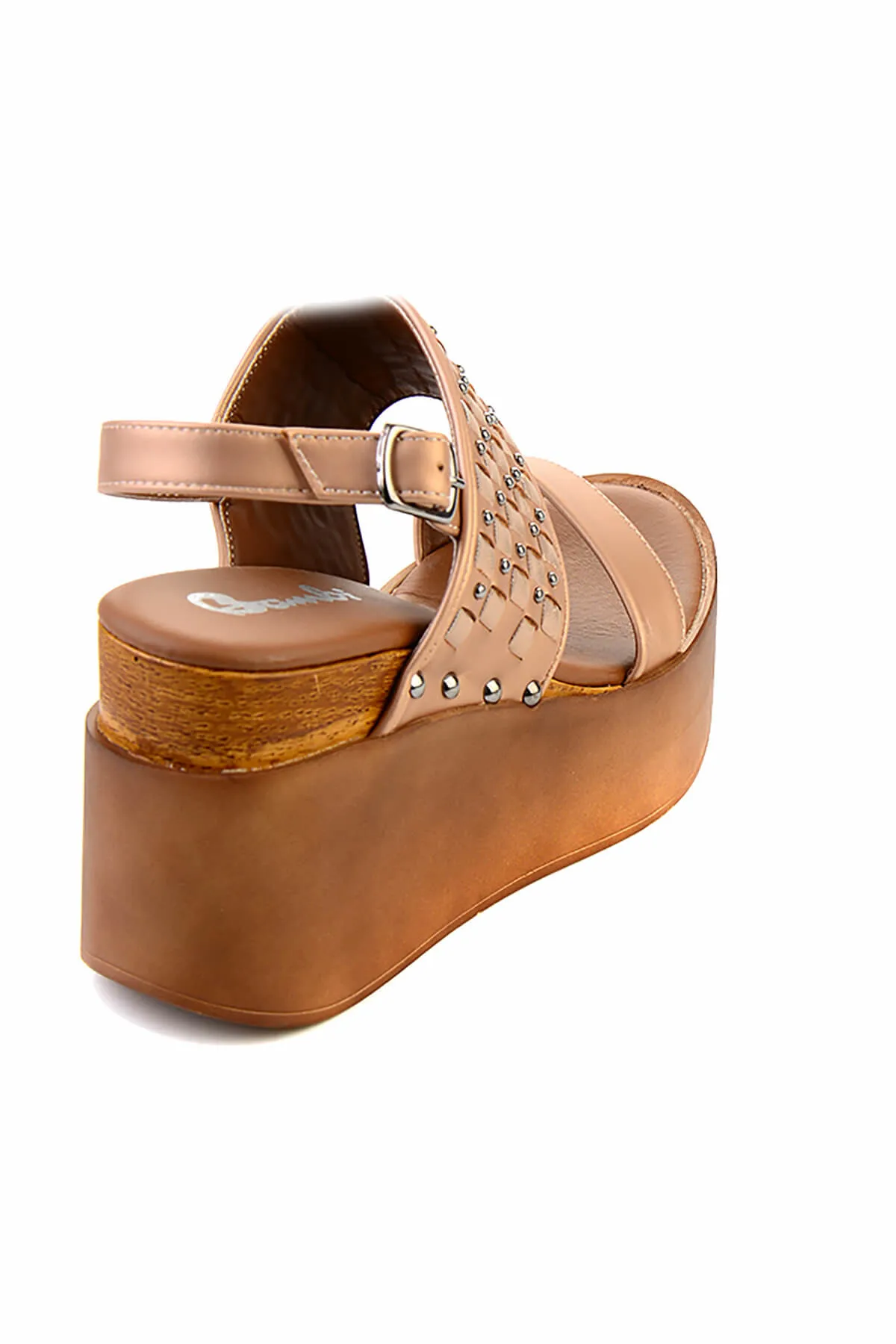 Женские сандалии с розами Bambi F0302369578|Боссоножки и сандалии| |