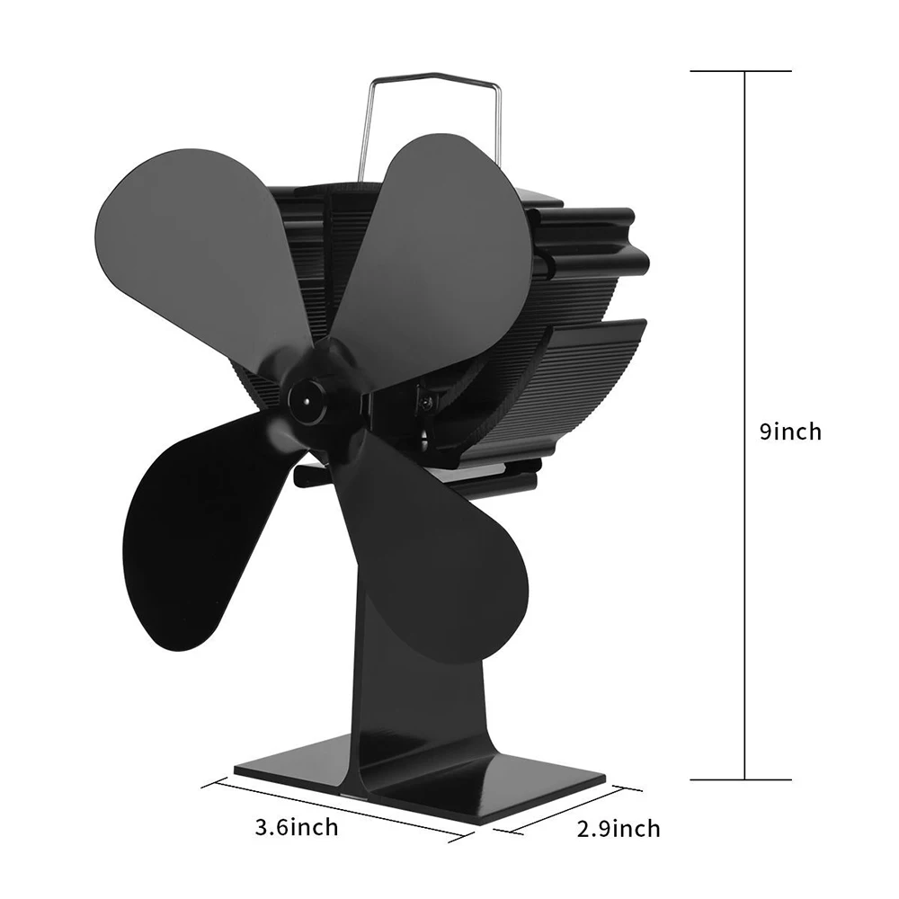 4 Лопастной нагревательный элемент встроенная в тепло деревянная горелка