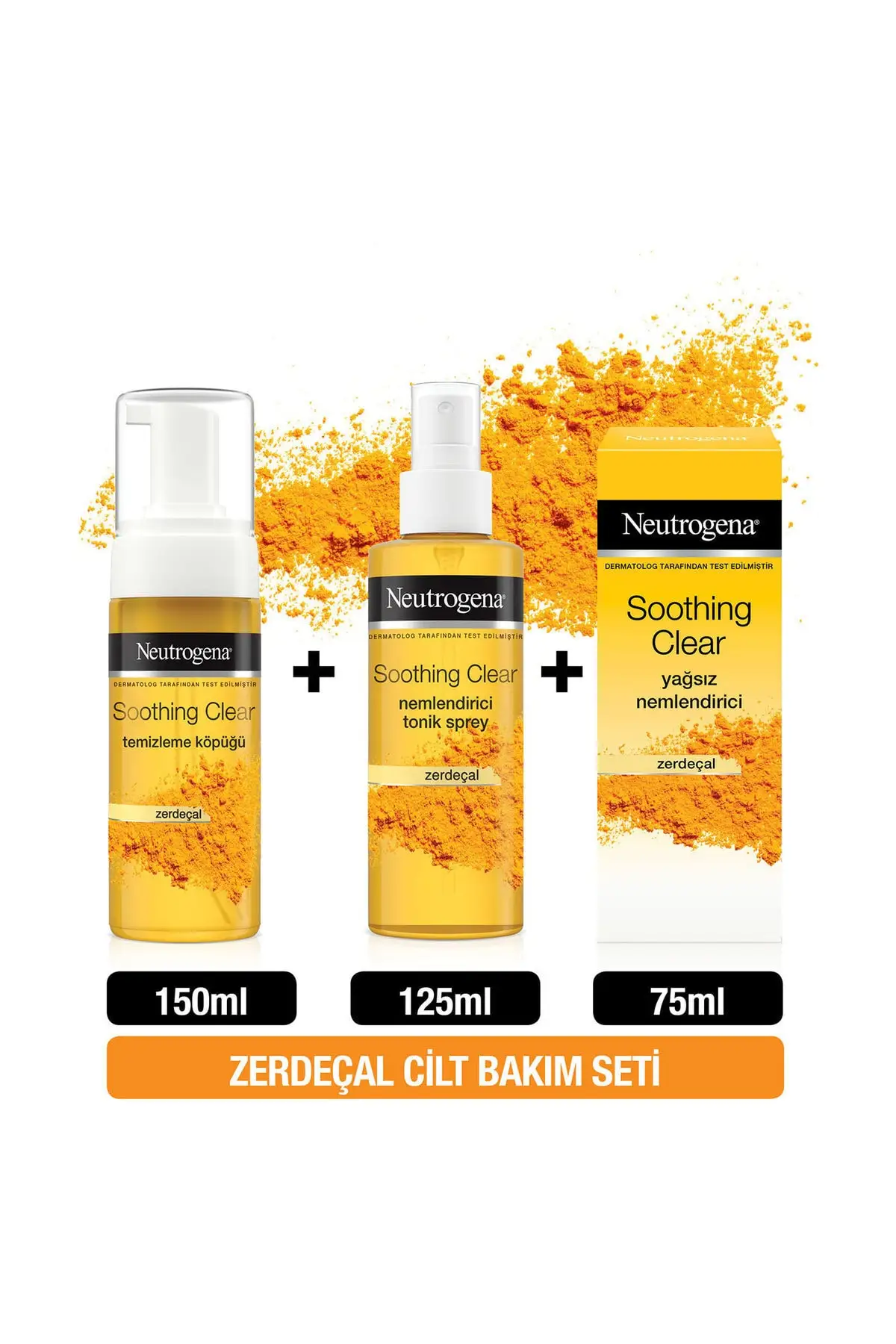 

Soothing Clear Foam 150 ml + Toner 125 ml + Oil-Free Moisturizing 75 ml