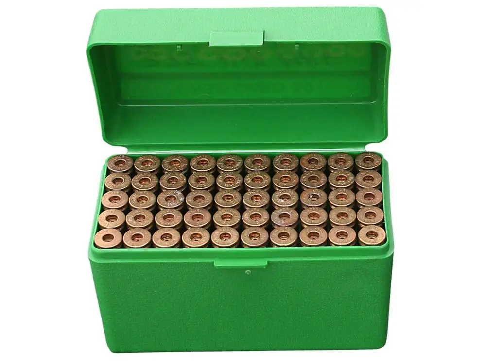 Бокс для патронов MTM Flip-Top Ammo Box 8x57mm Mauser 270 Winchester 30-06 Springfield 50-Round RL-50-10 |