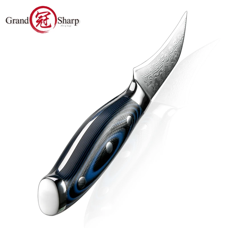 Кухонный нож Grandsharp VG10 из дамасской стали японские инструменты для приготовления