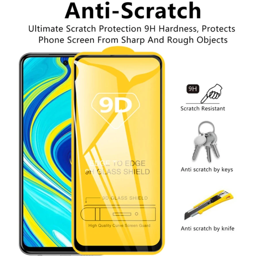 3 шт. Защитное стекло для POCO X3 / PRO NFC M3 M2 X2 F2 | Мобильные телефоны и аксессуары