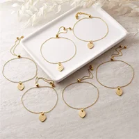 Dainty Personalised Arabic Letter Bracelet 3