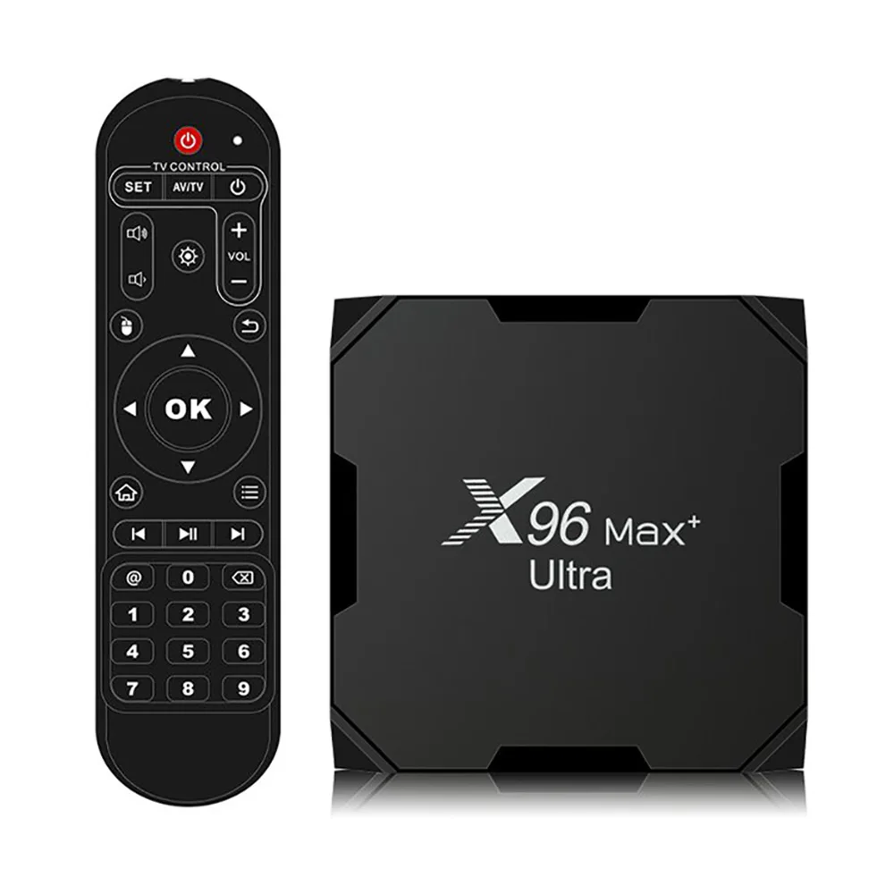 ТВ-приставка X96Max Plus Ultra Android 11 Amlogic S905X4 4 + 64 ГБ Wi-Fi BT |