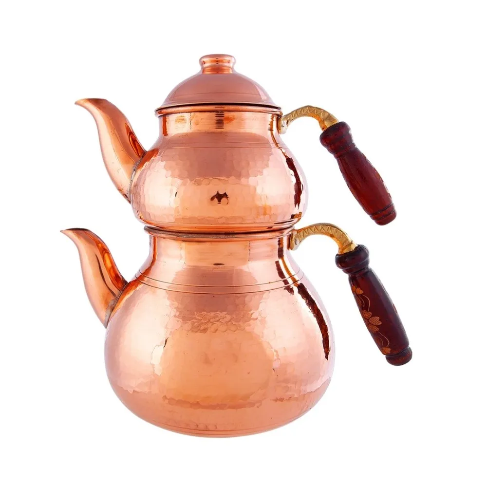 

Turkish Copper Teapot, Private Collection, Finely Crafted Nostalgia Teapot