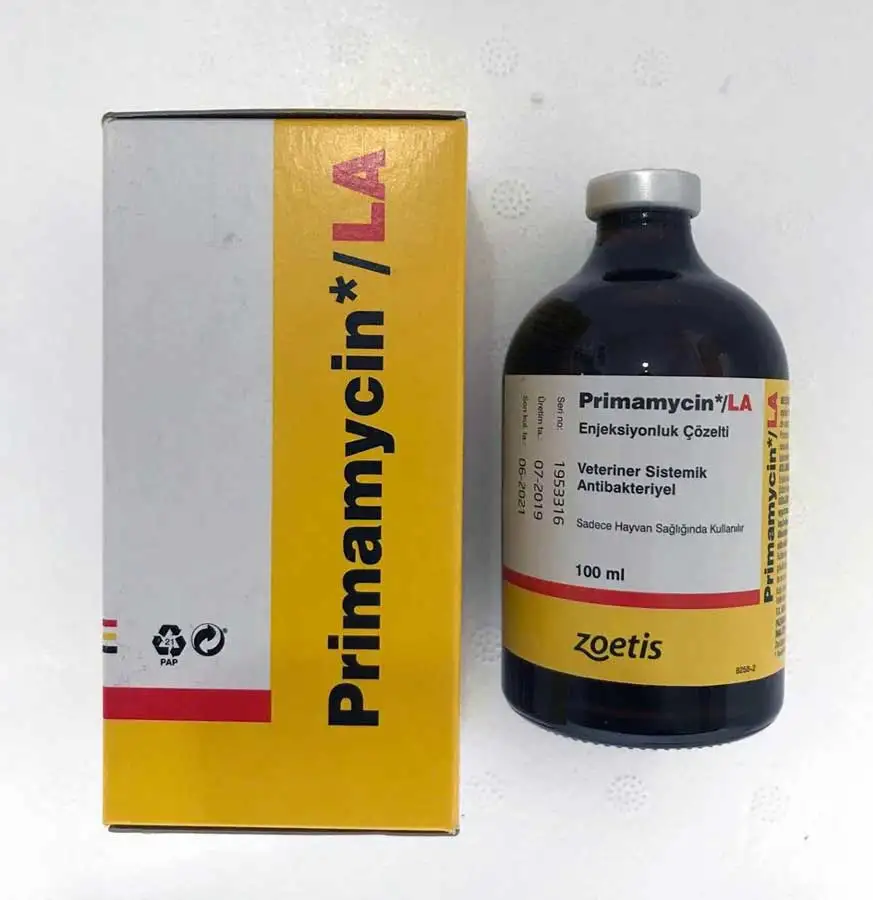 

Primamycin*/LA Zeotis Injectable Solution Oxytetracycline For Animals