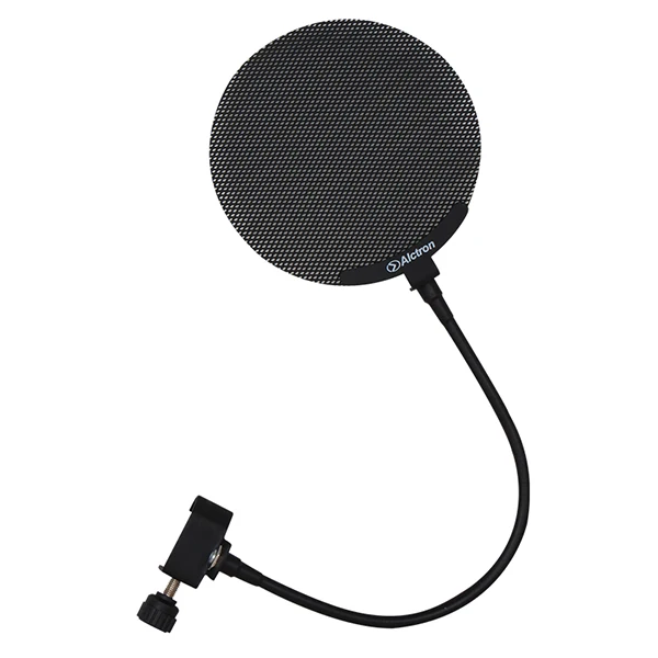 Студийная ветрозащита (поп-фильтр) с креплением металл Alctron | MA019B Электроника