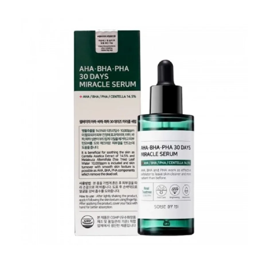 Сыворотка кислотная для проблемной кожи Some By Mi AHA BHA PHA 30 Days Miracle Serum 50 мл|Сыворотка| |