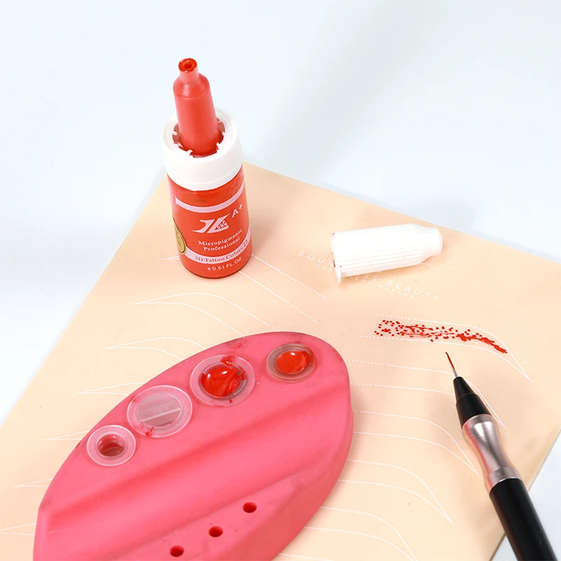 Набор для перманентного макияжа пигментные чернила бровей губ линий вокруг глаз