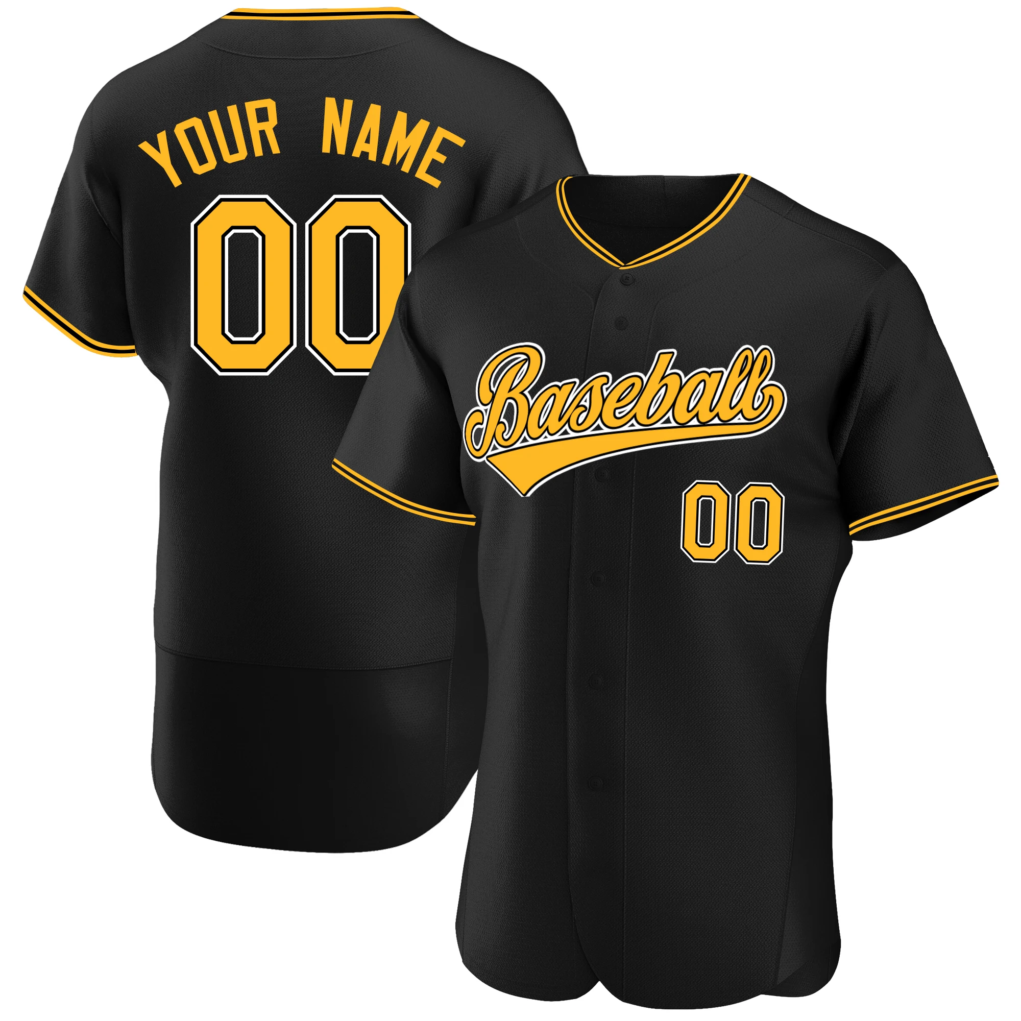 Custom Baseball Jersey Personalized Printed Name/Numbers Button-Down Washable Tee Shirts Game Fans Best Gift Outdoors/Indoors