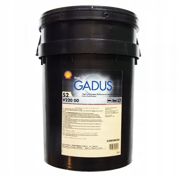 Пластичная смазка Shell Gadus S2 V220 0 (18 кг)|Густая смазка| |