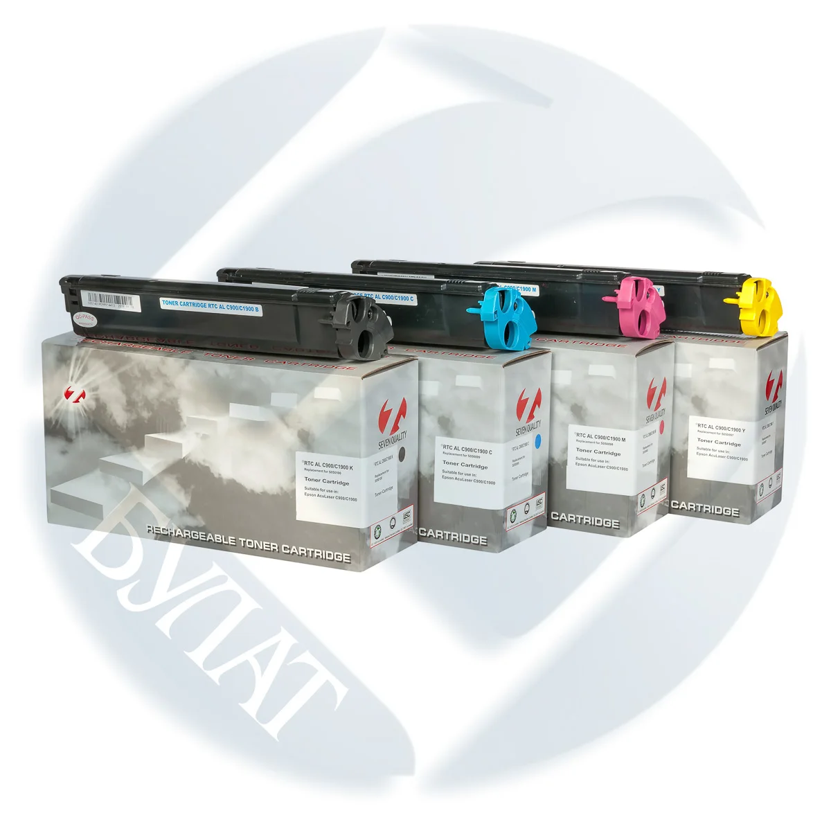Тонер-картридж Epson AcuLaser C900 / C1900 S050099 голубой (4 5 k) 7Q (R) BFEPAC9000060 | Компьютеры и офис