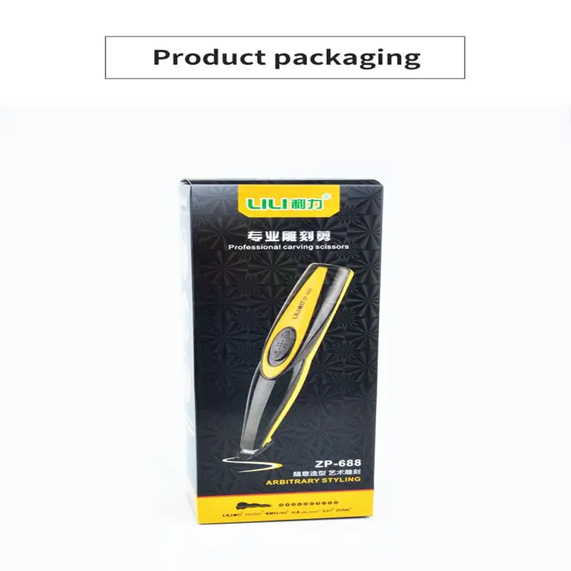 

LILI brand Professional Electric Rechargeable Lettering Cutter Hair Trimmer Stainless Steel Head Lettering Carving Hair Clipper