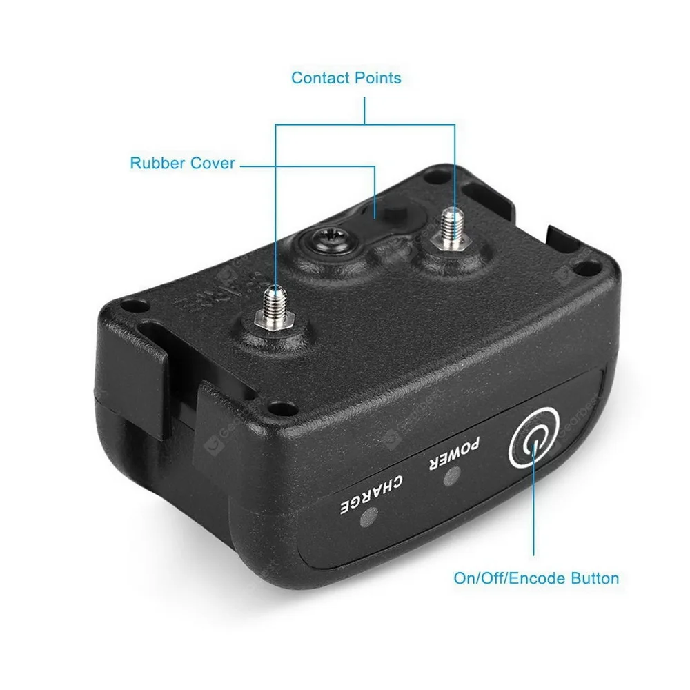 Водонепроницаемый и Перезаряжаемый ошейник для дрессировки собак с