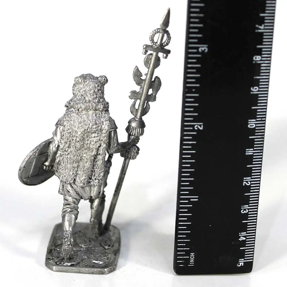 Сигнифер вспомогательной когорты Рим 1-2 вв нашей эры - оловянный солдатик фигурка