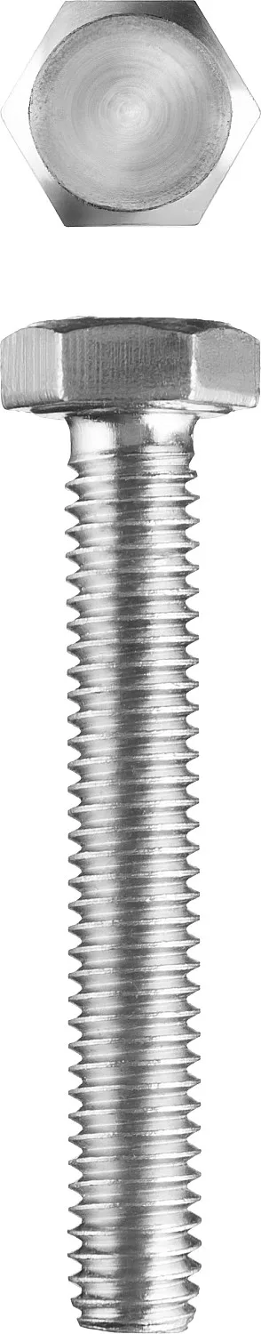 Болт ГОСТ 7798-70 M10 x 30 мм 5 шт кл. пр. 5.8 оцинкованный ЗУБР |