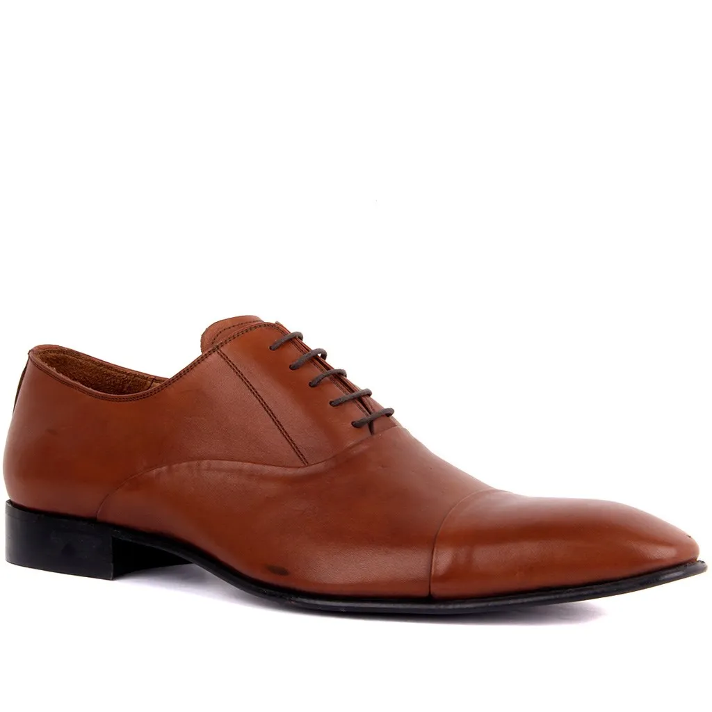 Sail Lakers-Tan Leather Men 'S Classic Shoes | Обувь