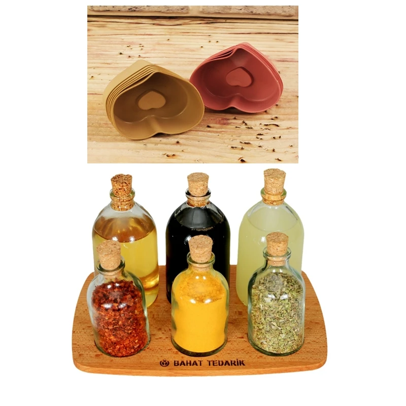 

Spice Vinegar Lemon Cup Set 3 pcs Cake Mold