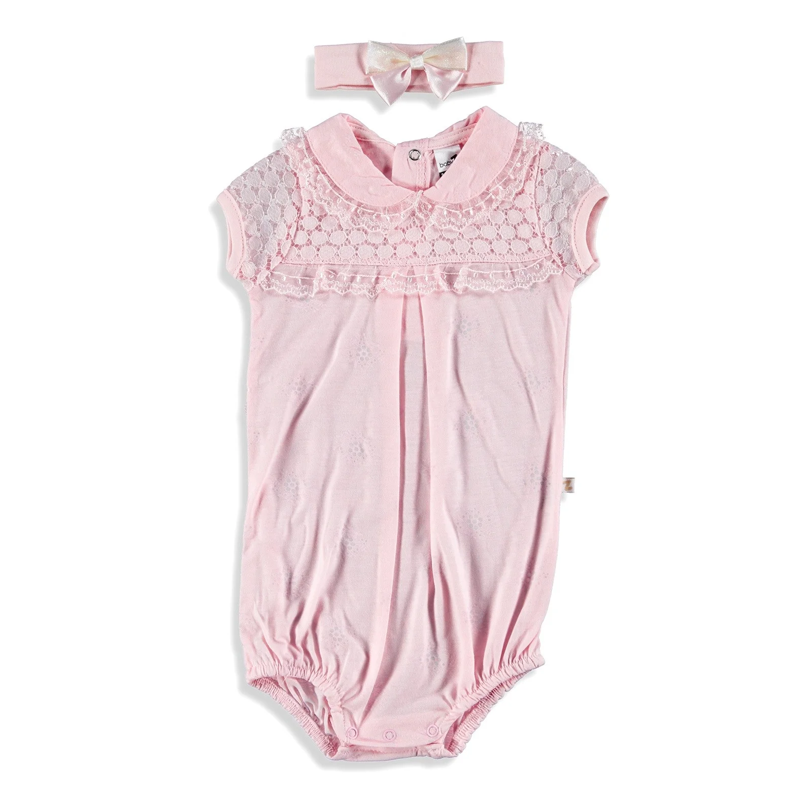 Ebebek BabyZ кружевное детальное боди для маленьких девочек| |