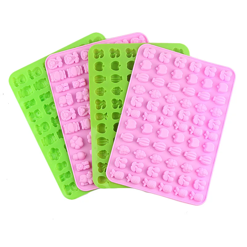 66-полости мини фрукты силиконовая форма для мастики ананас виноград яблоко