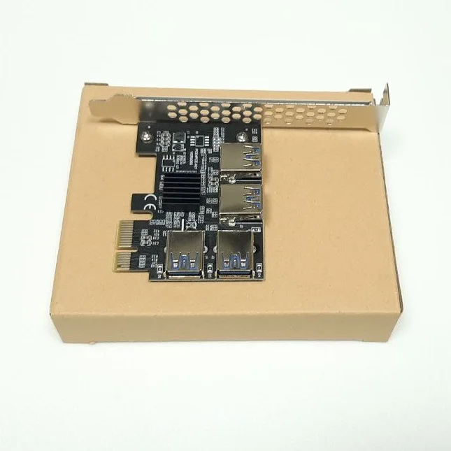 Коммутатор PCI E x1 slot x4 USB 3.0 PCE4PCE A01 VER006S. Расширитель слотов|Платы расширения| |