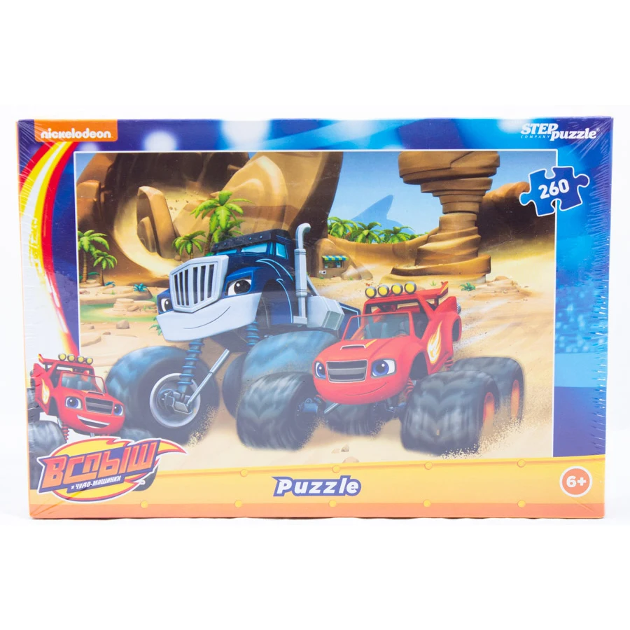 Пазл вспыш и чудо машинки головоломка игра игрушка подарок мультик крушила
