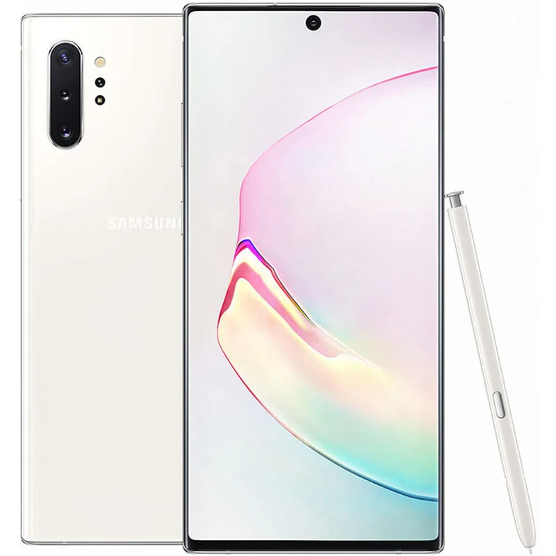 

Разблокированный сотовый телефон Samsung Galaxy Note 10 + plus N975F, 6,8 дюйма, 12 Гб ОЗУ, 256 Гб ПЗУ, QC 3,0, смартфон Gobal на Android с одной sim-картой