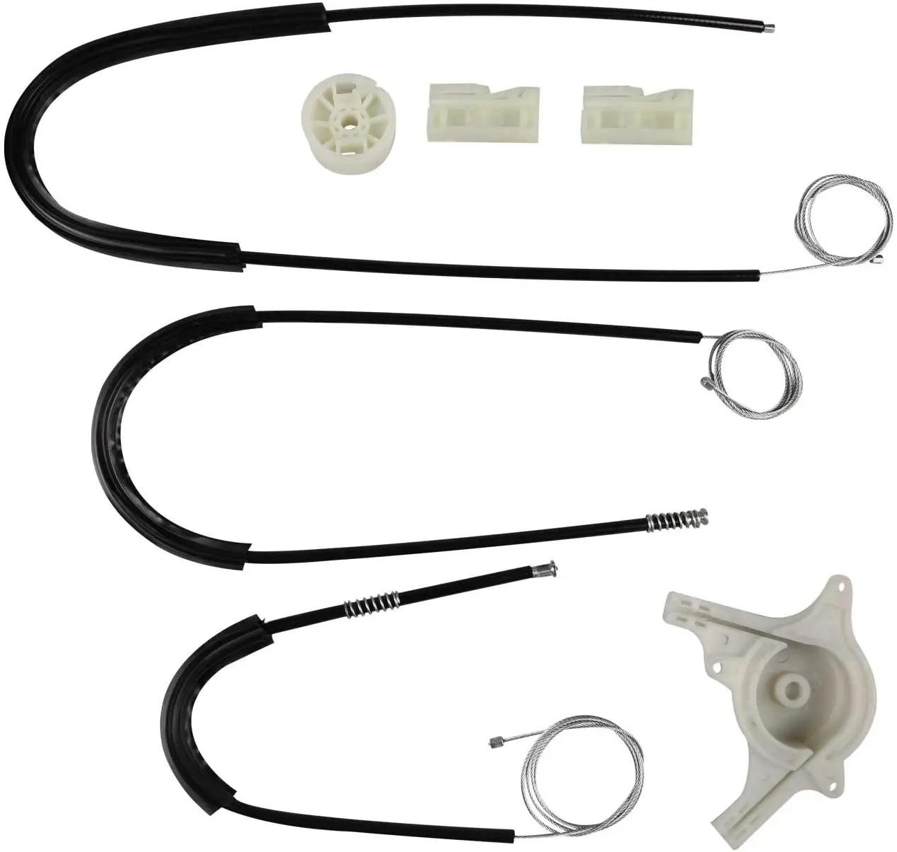 Регулятор окна комплект правый угол с колесами для Mercedes Vito|Стеклоподъемник и