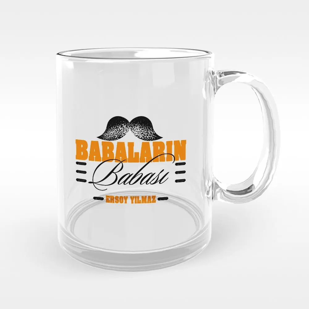 

Персонализированные стеклянные кружки для папы babalarыn-2