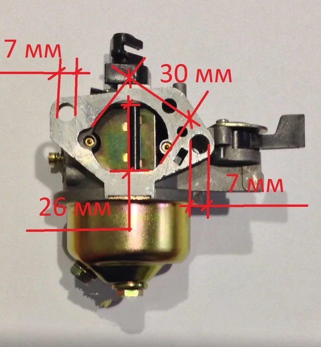 Carburetor for engine Lifan 177F 173f and Honda gx270 gx240 with Crane |