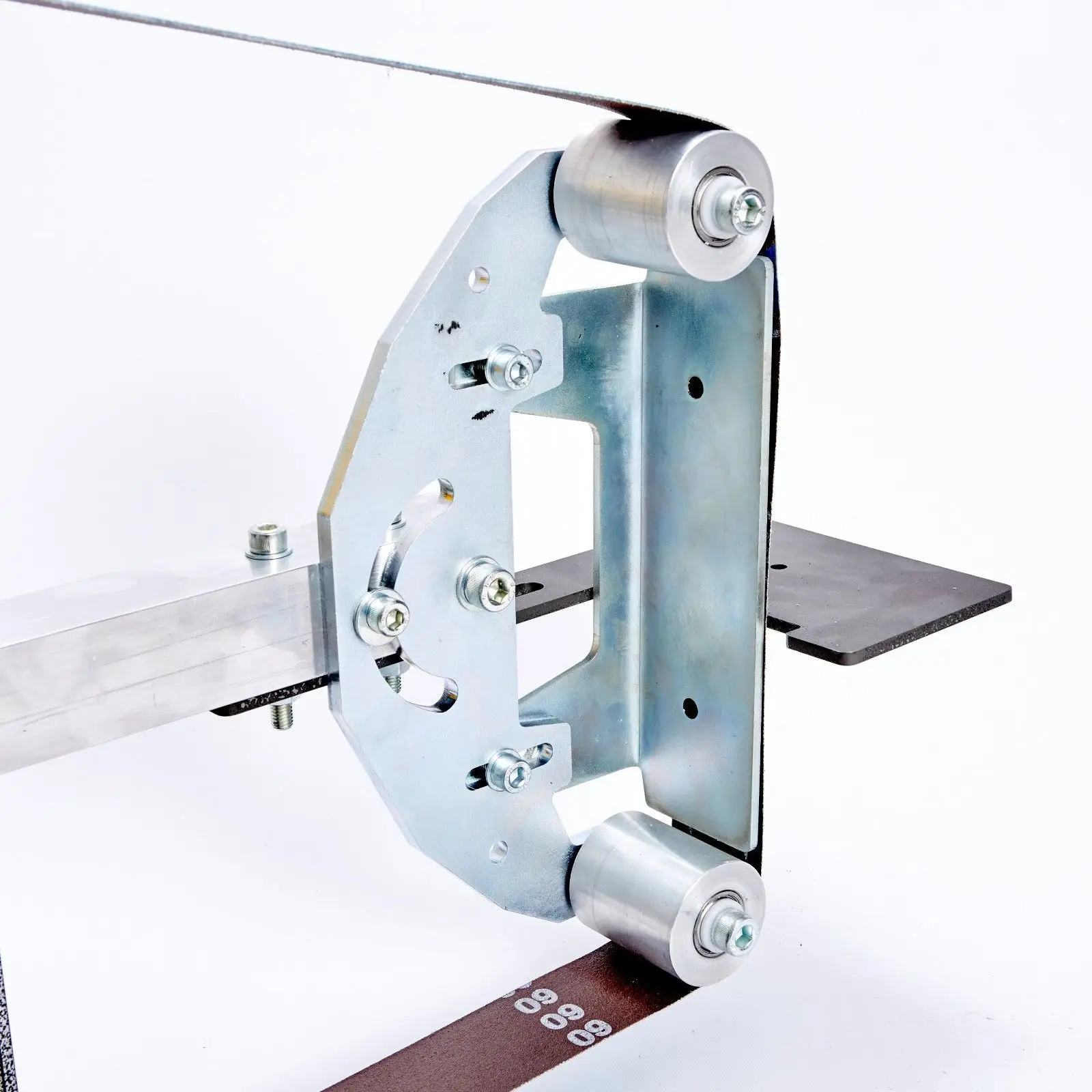 Ленточная шлифовальная машина 2x72 дюйма новый дизайн серебряная специальная