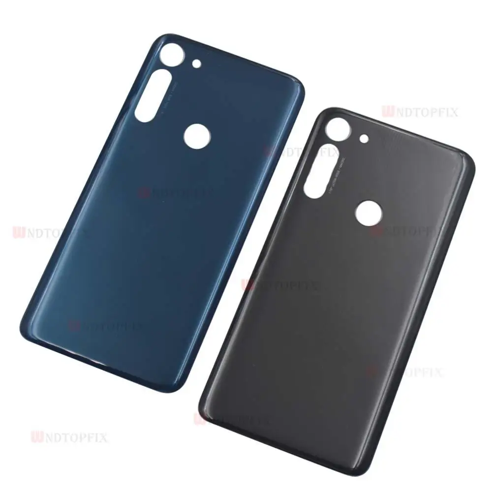 Новинка Крышка батарейного отсека для Motorola Moto G8 Play Задняя стеклянная панель