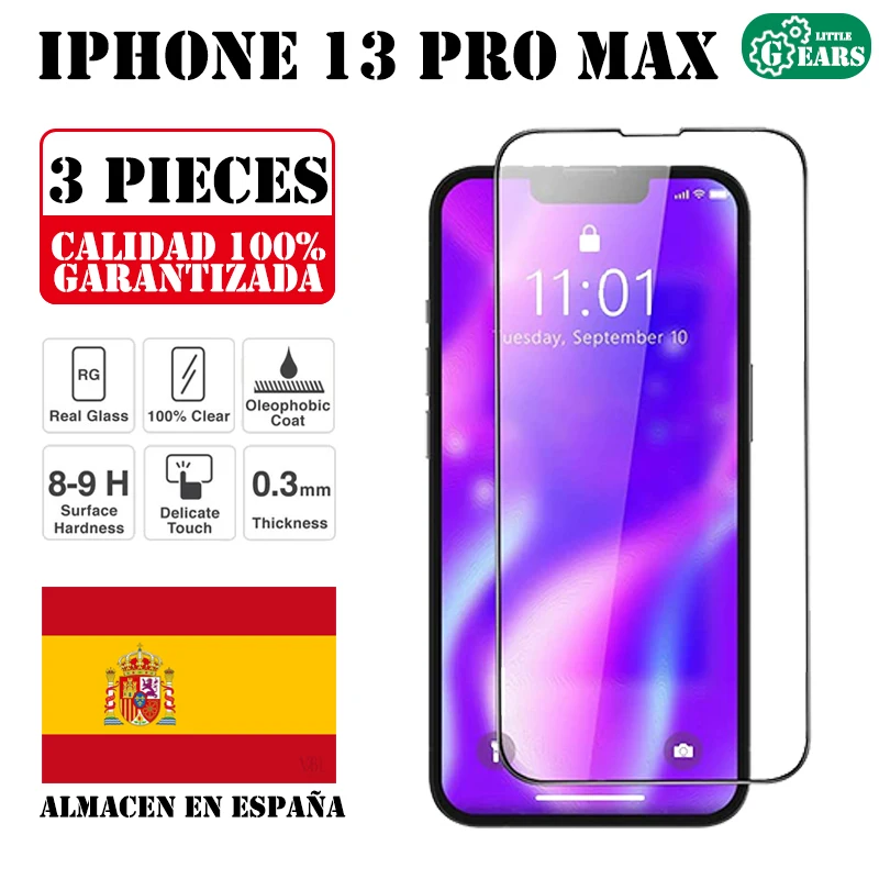 IPhone 13 Pro Max Set 3 PCs full tempered glass screen Protector Ultra slim scratch protection | Мобильные телефоны и