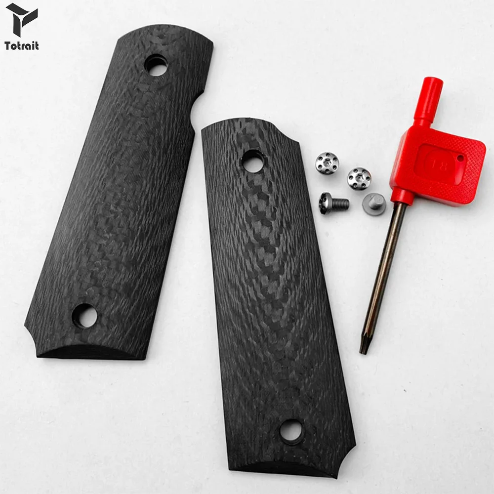 

Новинка, высококачественные тактические ручки toadvantage 1911, ручки из углеродного волокна, полноразмерные ручки 1911, аксессуары из углеродного в...