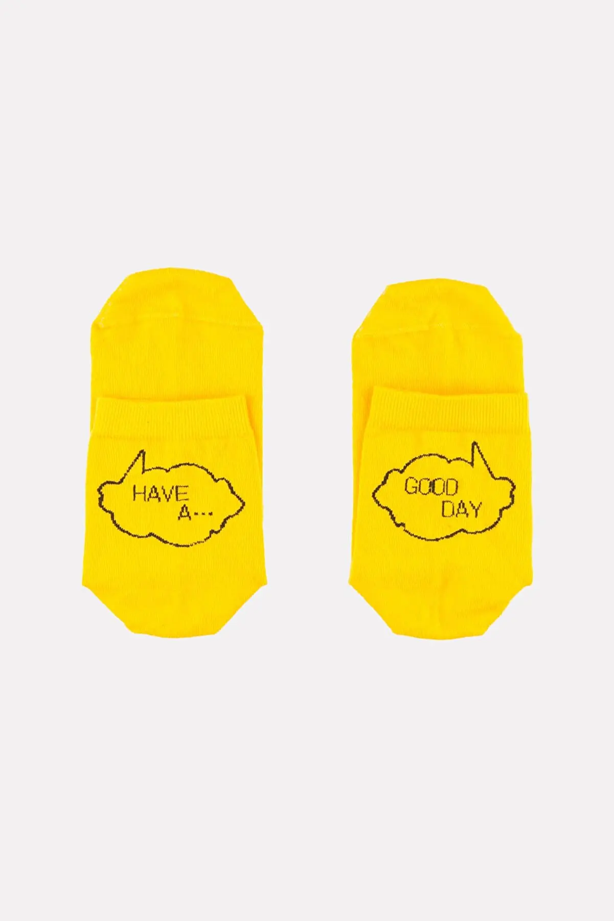

Women's Yellow Blue Red Have A Good Day 3-pack Socks