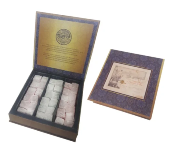 

Turkish Delight Rose, Orange and Mint Lemon Flavoured, 500gr