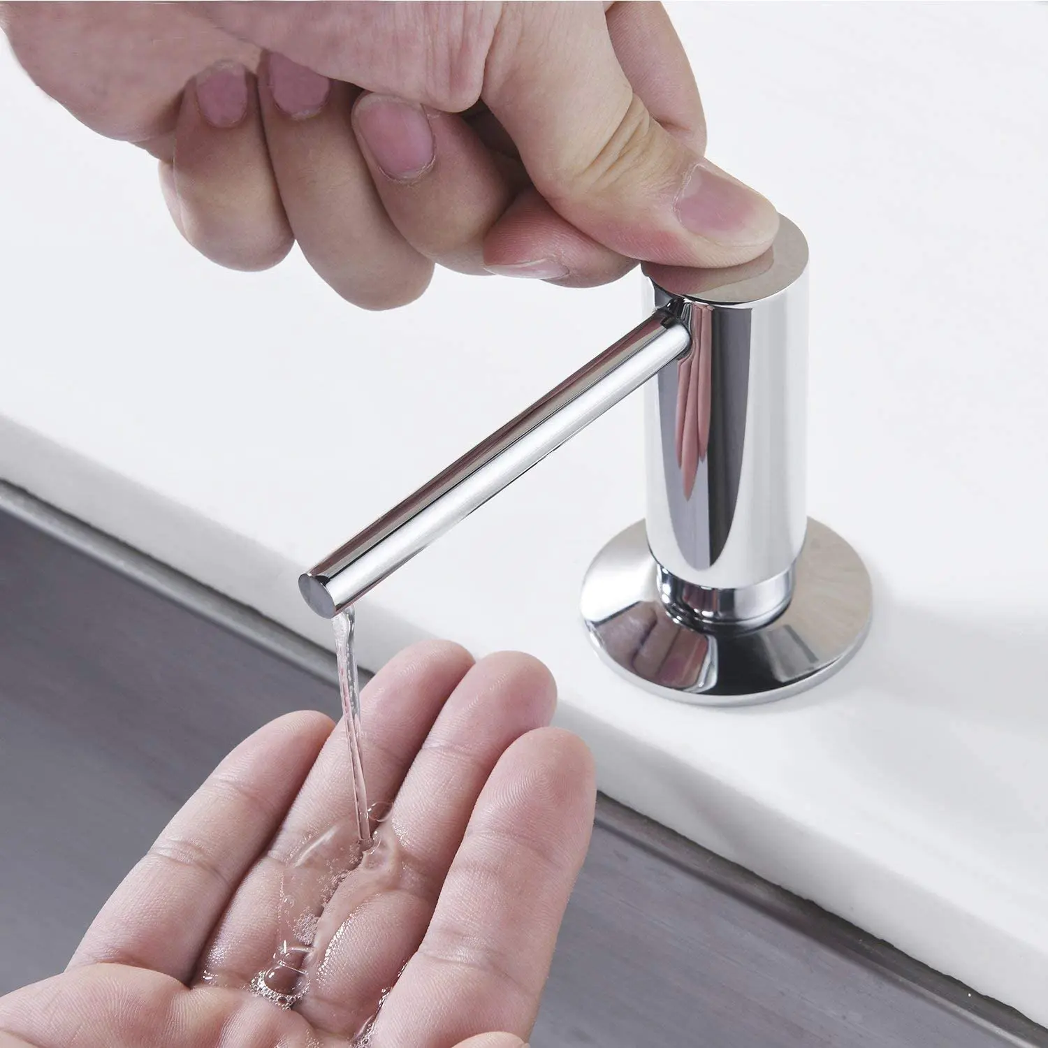 samodra brass soap dispenser extension tube kit for kitchen accessories bathroom metal built in liquid soap detergent dispensers free global shipping