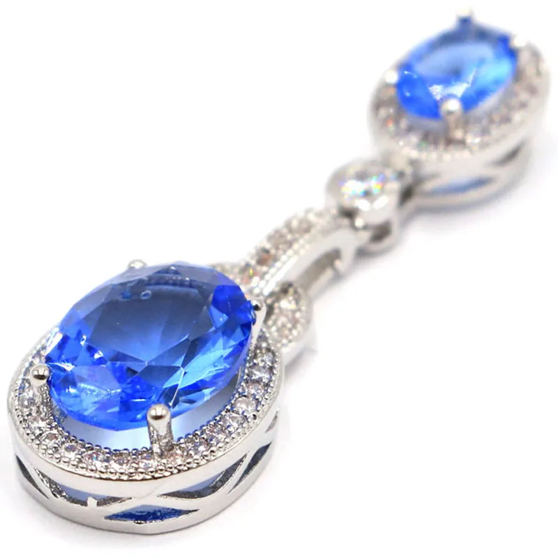 39x12 мм милый фиолетовый танзанит розовый кунцит Аметист синий топаз для сестры