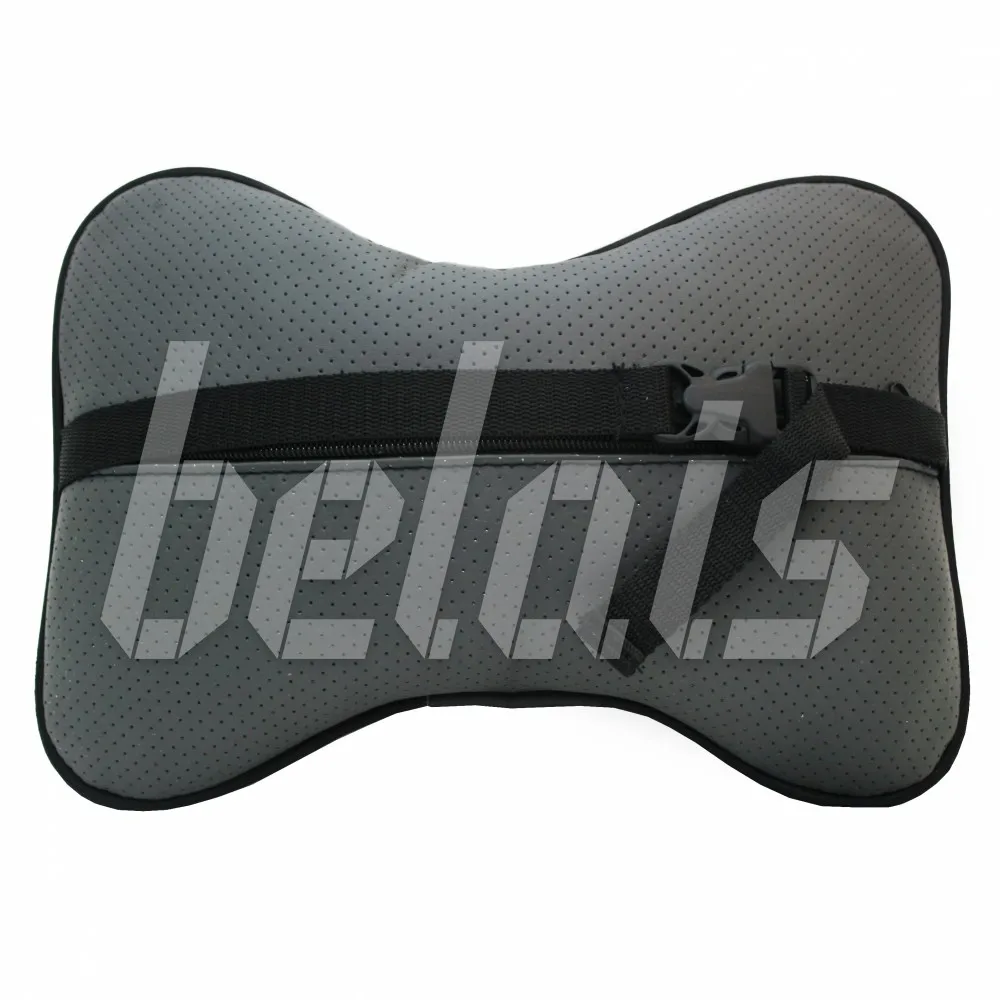 Pillow &quotLord auto bone ekokozha&quot (gray) # la 990138 | Дом и сад