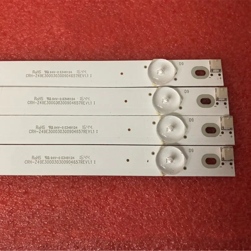 4 шт./лот 49J1200 led подсветка для CRH-Z49E300030300904657REV1.1 LB-C490F16-E60-H-G71-XRD1 9 ламп | Освещение
