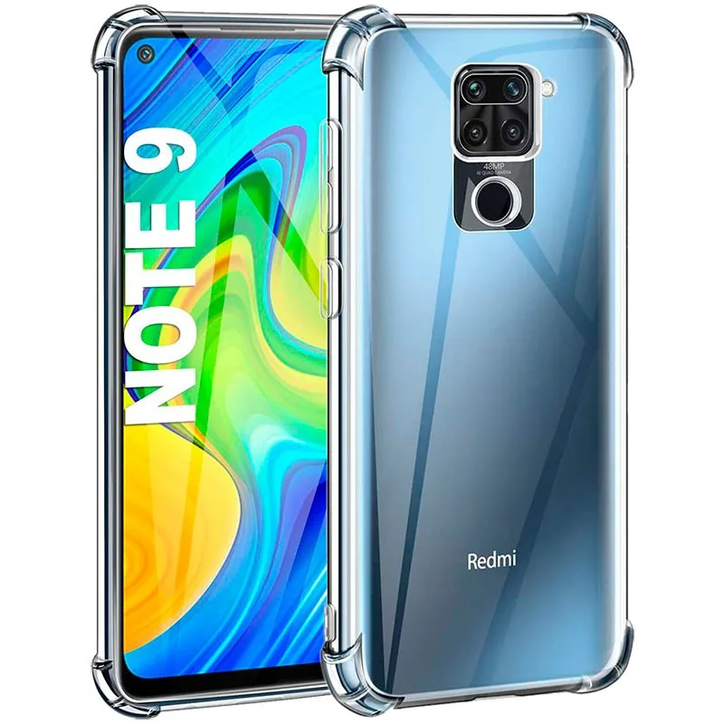 Case for XIAOMI REDMI NOTE 9 shockproof Gel transparent shell Anti-Shock reinforced shockproof
