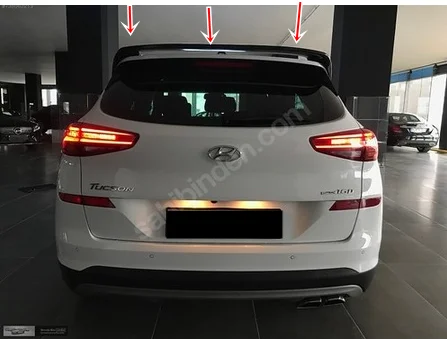 Волоконный спойлер для Hyundai Tuscon 2015 2016 2017 2018 2019 2020 окрашенные автомобильные