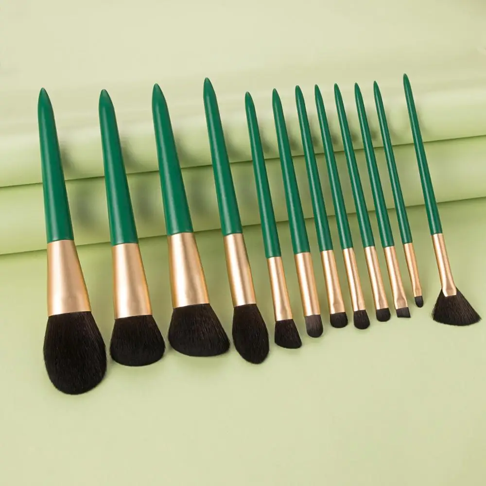 

12Pcs Professional Face Makeup Brushes Foundation Powder Make up Brush Set Concealer Eyebrow Eyeshadow Makeup Brush Tools Kit