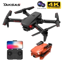 new k9 pro mini drone 4k hd dual camera wifi fpv air pressure altitude hold foldable quadcopter rc drone kids toy gift