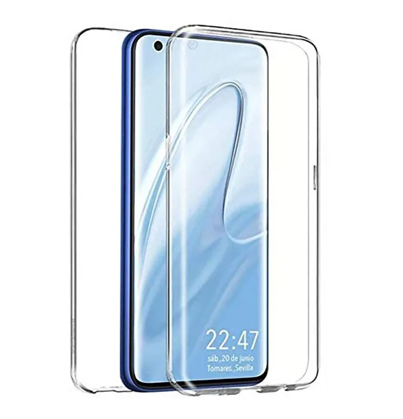 360 ° double-sided case for OPPO A53 - A53S front case + transparent back fit perfect