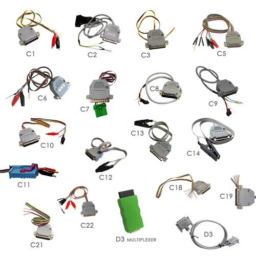 Set of cables for DP4 and large carry case | Code Readers & Scan Tools