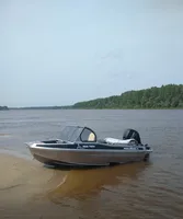 Алюминиевая моторная лодка Ёрш 3912R