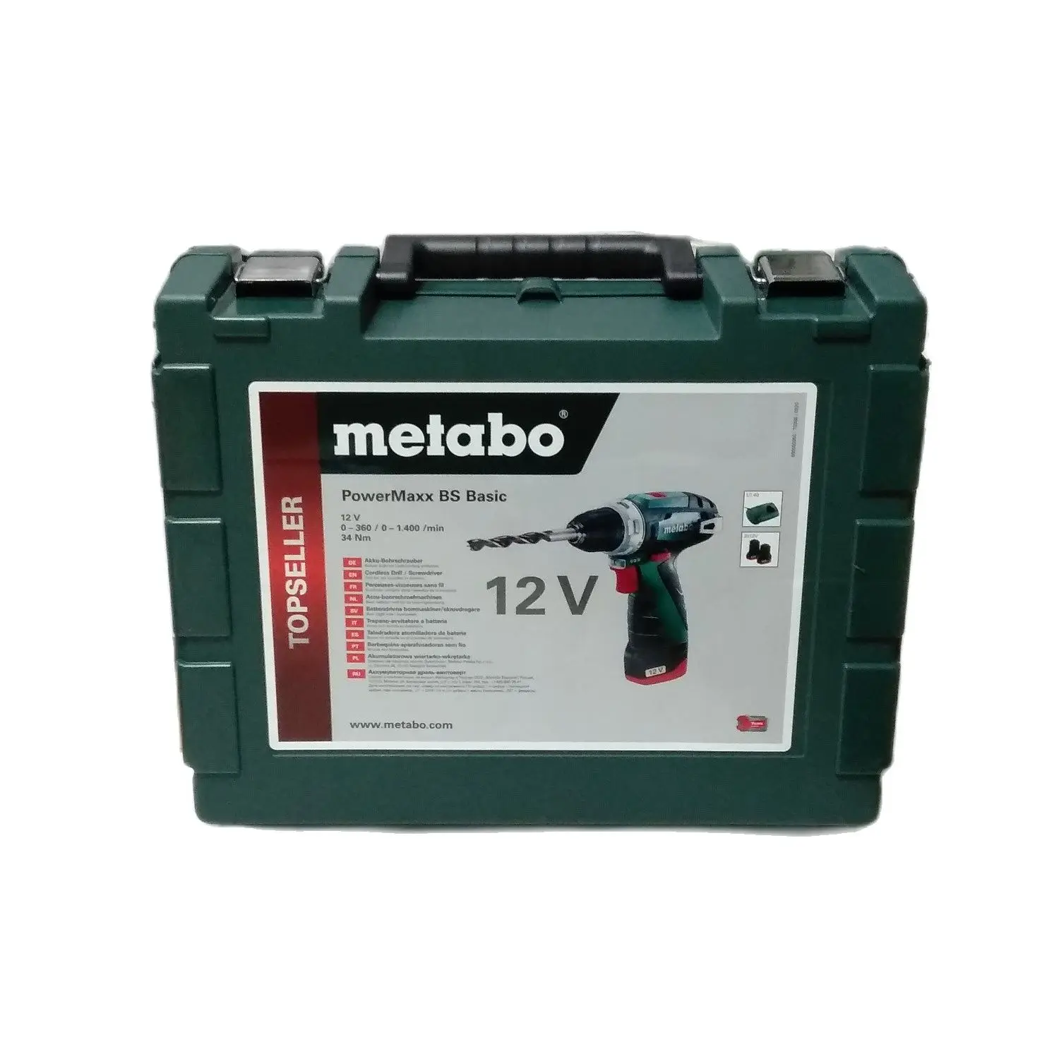 Кейс от шуруповерта Metabo PowerMaxx BS пустой | Аксессуары для электроинструментов