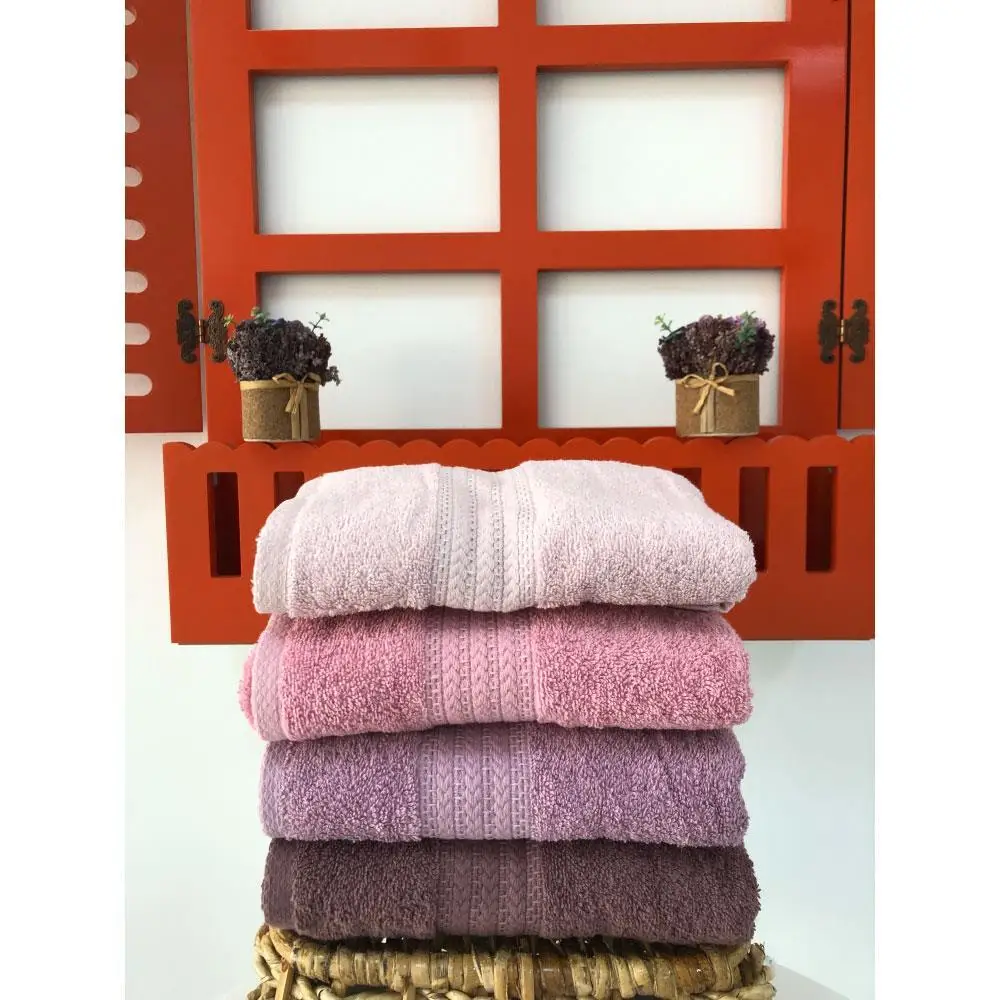 

Turkish %100 Cotton Fringed 6 Piece Towel Set